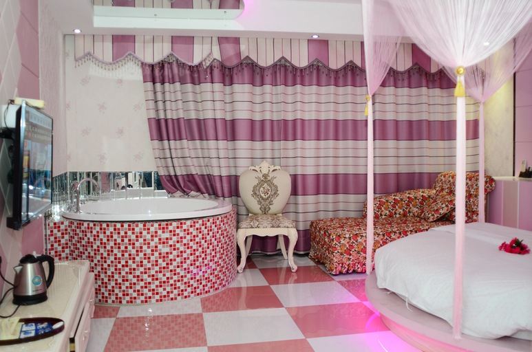 Bathroom, Longxiang Theme Hotel (Foshan Longjiang Store), Foshan