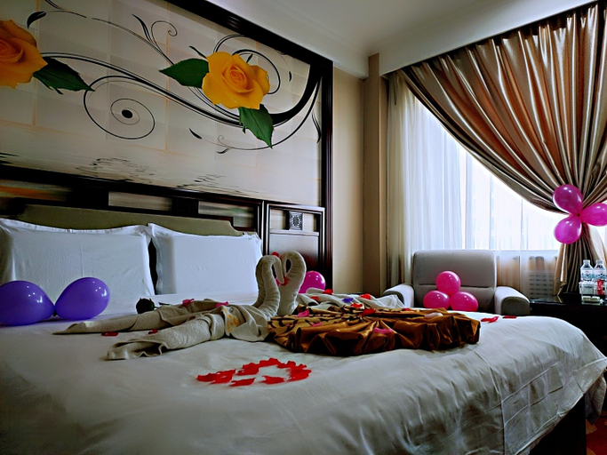 Bedroom 2, Jingtai Jingdian Hotel, Baiyin