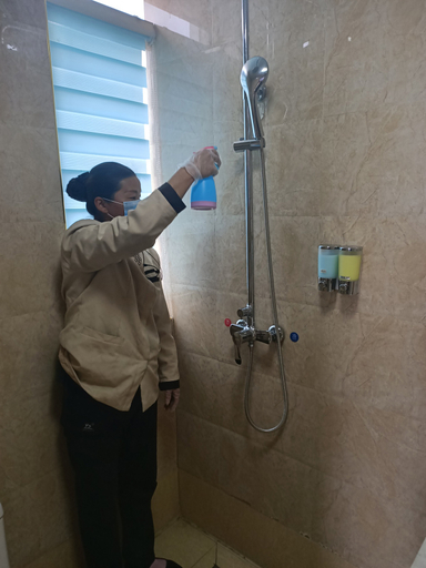 Bathroom, Dijing Business Hotel, Zhoukou