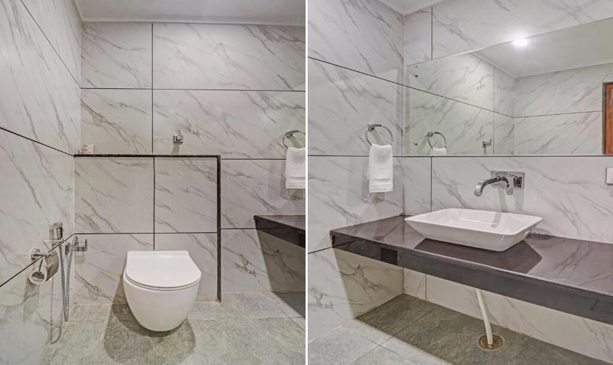 Bathroom 5, Hotel Woodville Inn - Hotel in Mcleodganj, Kangra