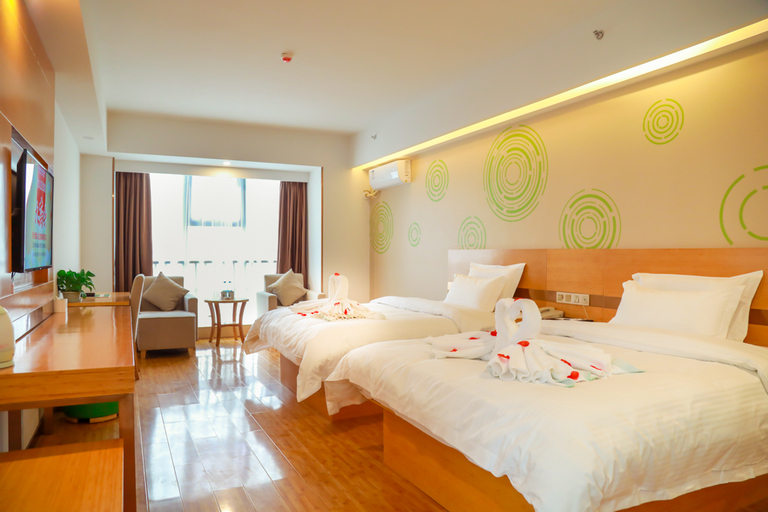 Bedroom 2, GreenTree Inn (Guangyuan Australian Sports Center), Guangyuan