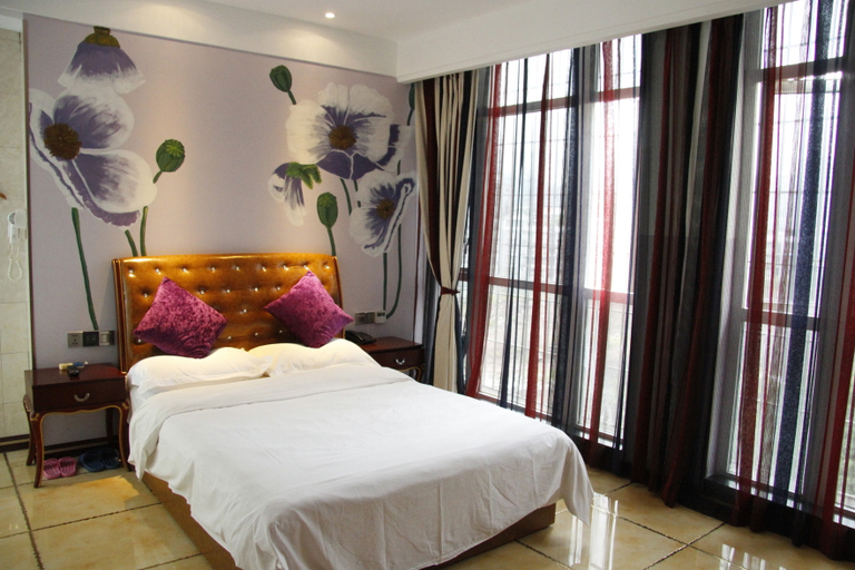 Bedroom, Kaizun Theme Hotel, Luzhou