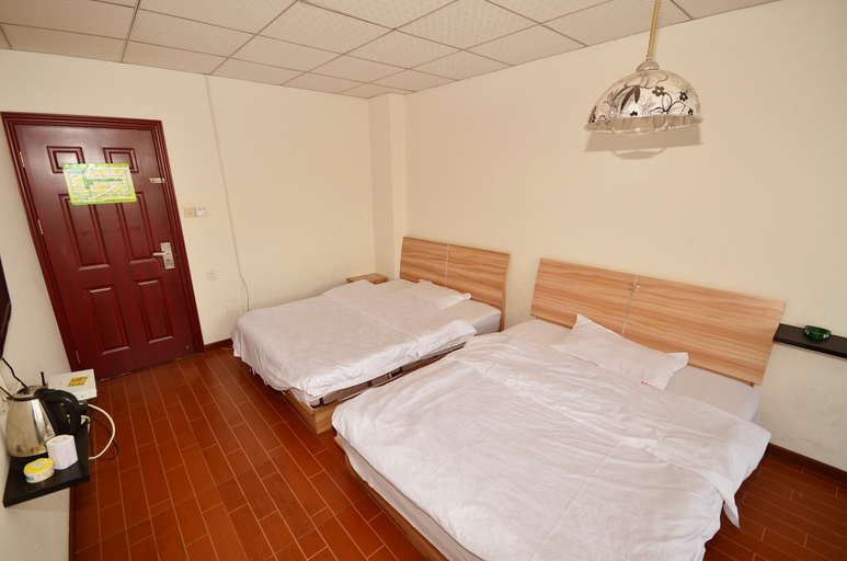 Bedroom, Boya Hotel (Wuhan High-speed Railway Station Happy Valley Branch), Wuhan