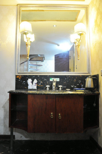 Bathroom, Wuhu Vienna Boutique Hotel, Wuhu