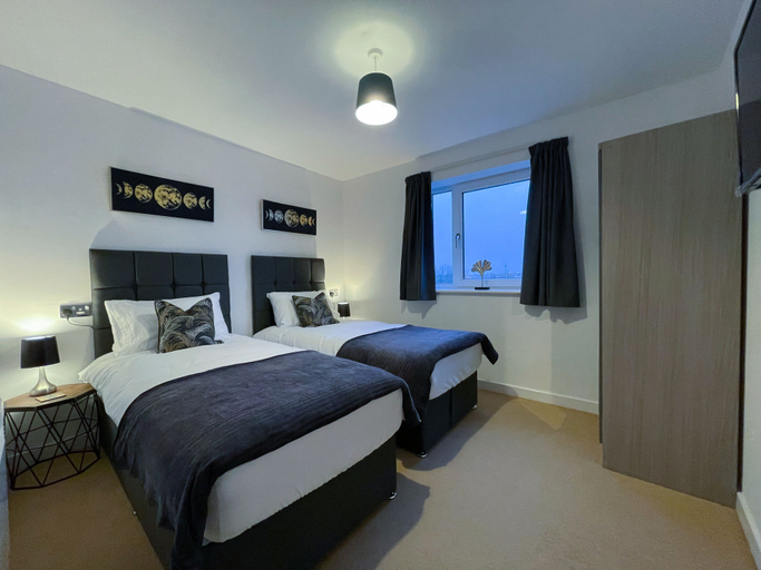 Bedroom 3, Station Side Penthouse, Wolverhampton
