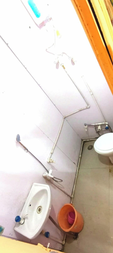 Bathroom, Divya Prayag Kumbh Camp, Allahabad