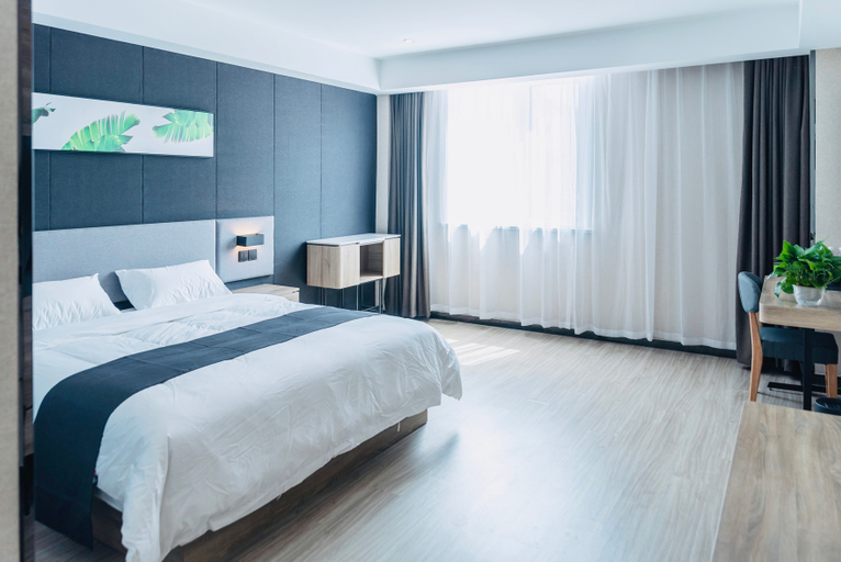 Bedroom 2, Shankee Tea Style Hotel (Qingdao International Expo Center), Qingdao