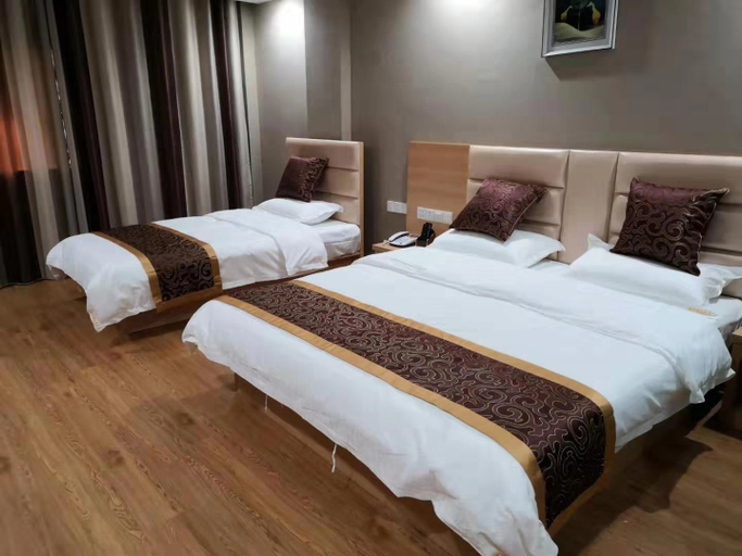 Bedroom 2, Junyu Boutique Hotel (Lanling Agricultural Park store), Linyi
