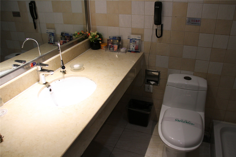 Bathroom 2, Hongqi Hotel, Datong