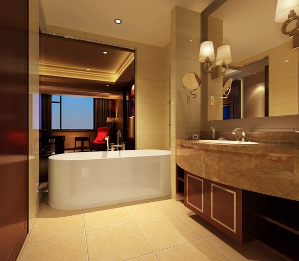 Bathroom 3, New Century Hotel Ninghai, Ningbo