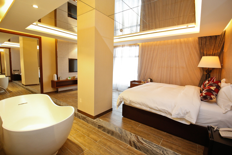 Bedroom, Jinghuquan Business Hotel, Xi'an