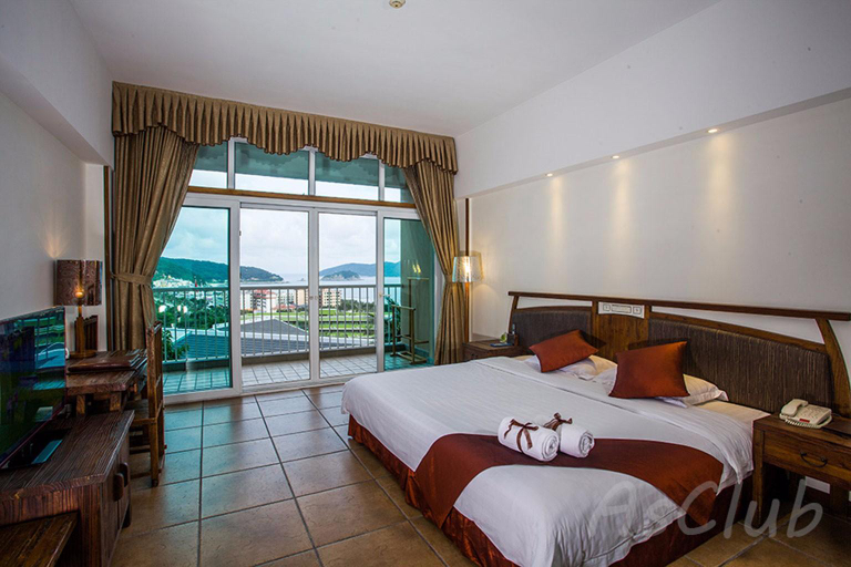 Bedroom, Azure Bay Resort, Jiangmen