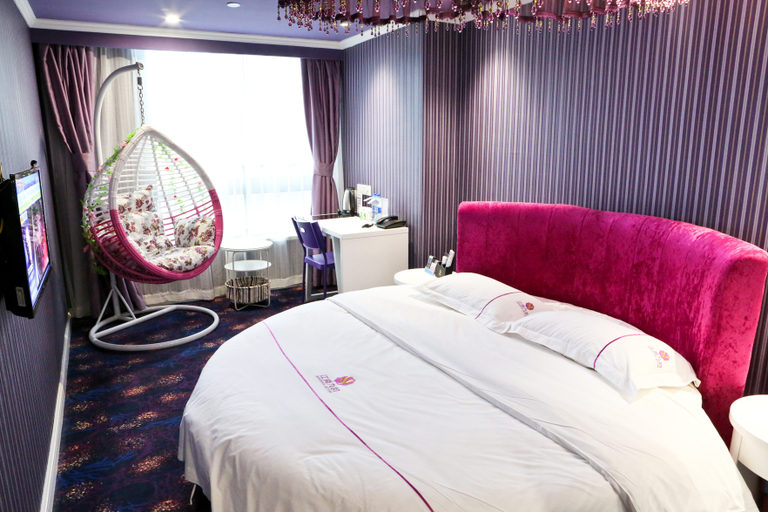 Bedroom, Nanjing University of Technology Jiuyun Boutique Hotel, Nanjing
