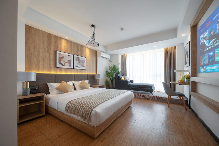 Bedroom 2, Qianshi Jinsheng Hotel, Guiyang