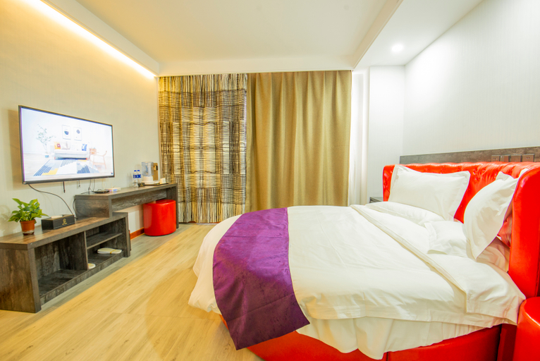 Bedroom 2, Ripple Yun Hotel (Jinzhong Huitong North Road), Jinzhong