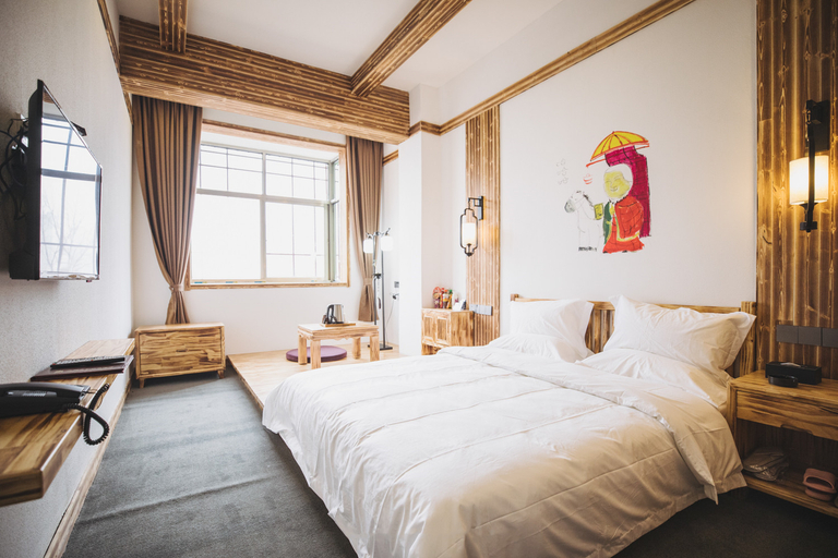 Bedroom 2, Dazhou Cultural and Creative Hotel, Luoyang