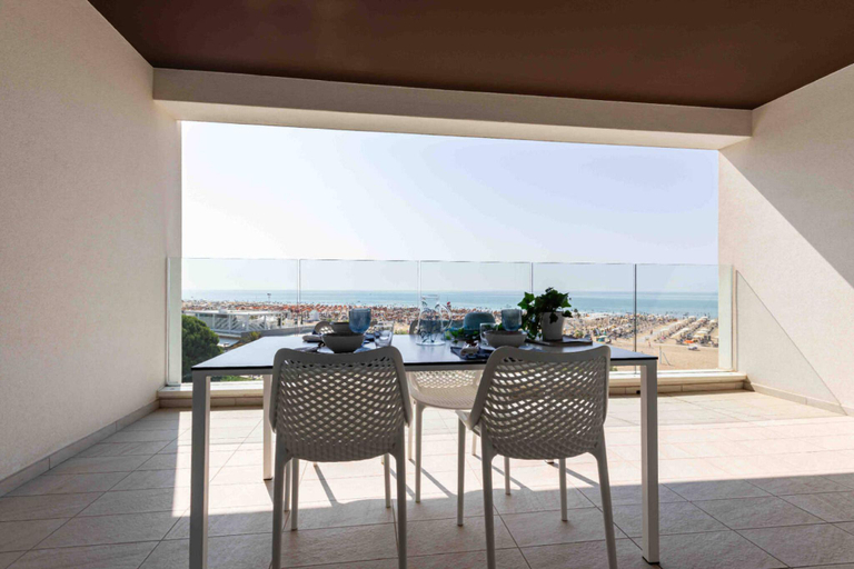 Balcony/terrace 2, Sea oasis -  apartment with terrace and enchanting view, Venezia
