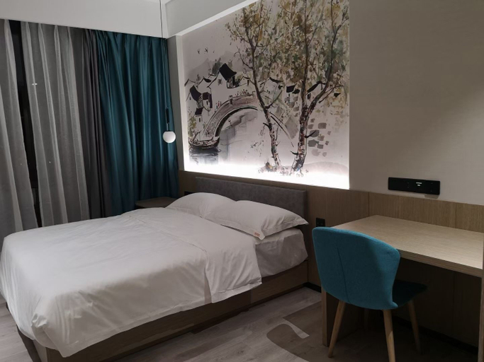 Bedroom, Jiayue Hotel, Heyuan