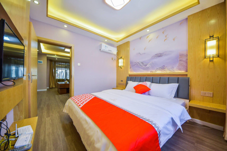 Bedroom 2, Yufuyuan Hotel, Dali Bai