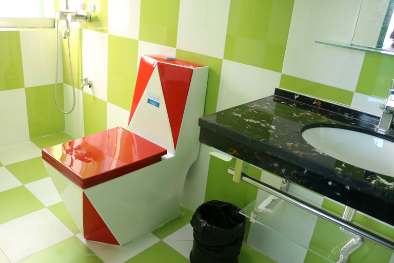 Bathroom, Dolphin Bay Apartment Hotel, Zhuhai