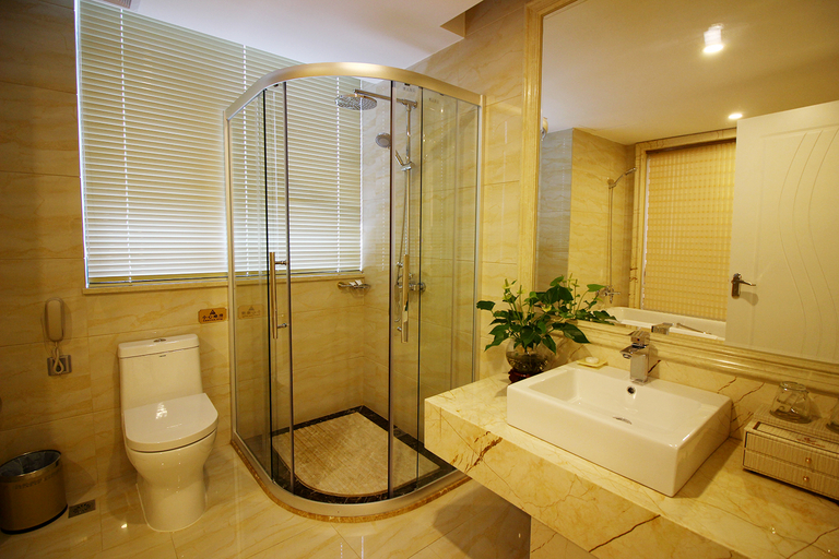 Bathroom 3, Junxing Business Hotel (Lovers' Road Youtehui Shopping mall), Zhuhai