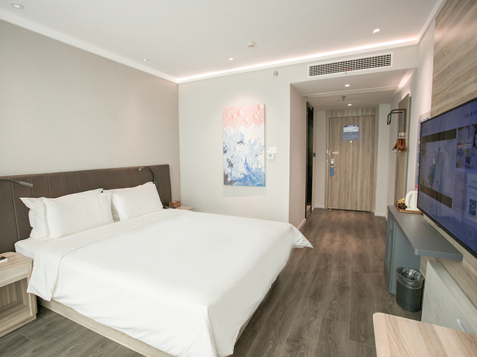 Bedroom 2, Hanting Premium Hotel Jinan Jiyang Jibei Park, Jinan