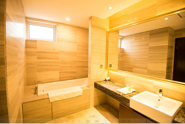 Bathroom, Qingjiang Holiday Hotel, Yichang