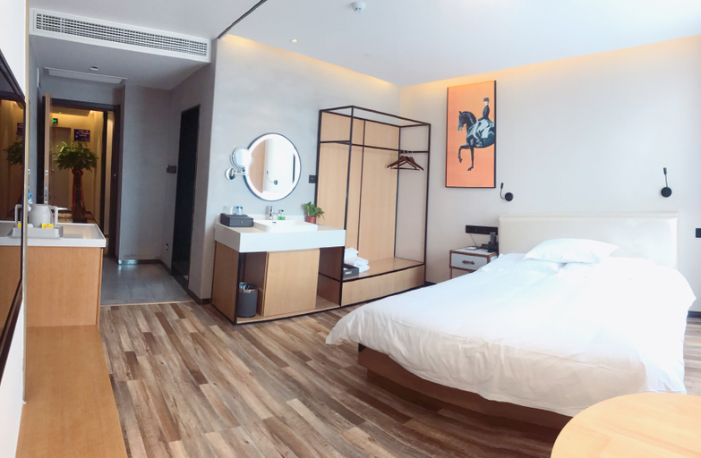 Bedroom 2, Inzone Garland Select Hotel (Jiyang Bus Terminal Branch), Jinan