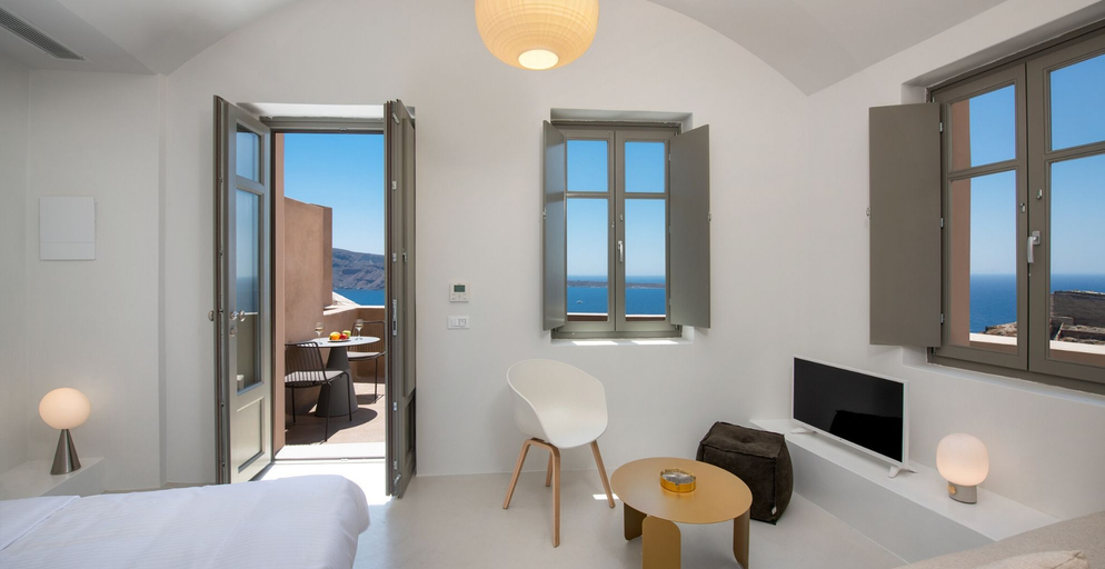 Bedroom 4, Old Castle Oia - Adults Only by Mr and Mrs White, South Aegean