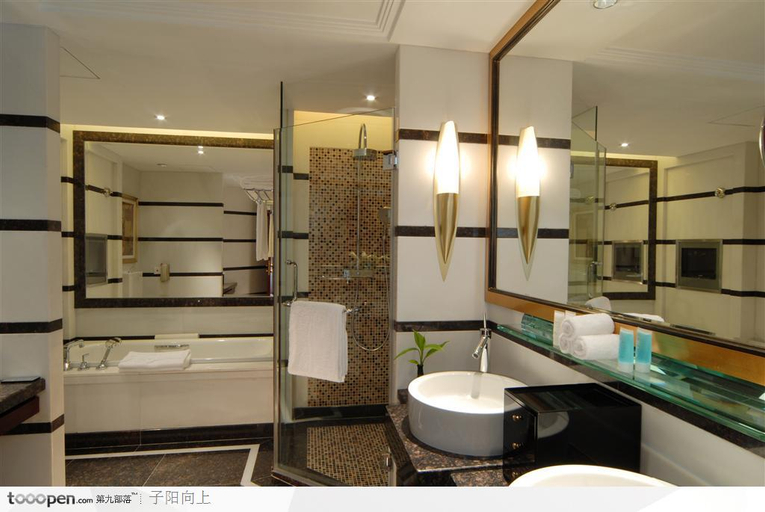 Bathroom 3, Wanda International Hotel(Wuhan Chuhe Hanjie Store), Wuhan