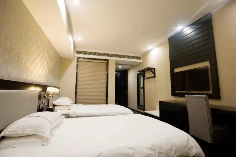 Bedroom 4, Pebble Motel(Yancheng Binhai Haiyuecheng Branch), Yancheng