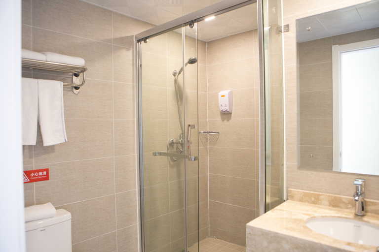 Bathroom 2, ホーム インホテル(), Shaoxing