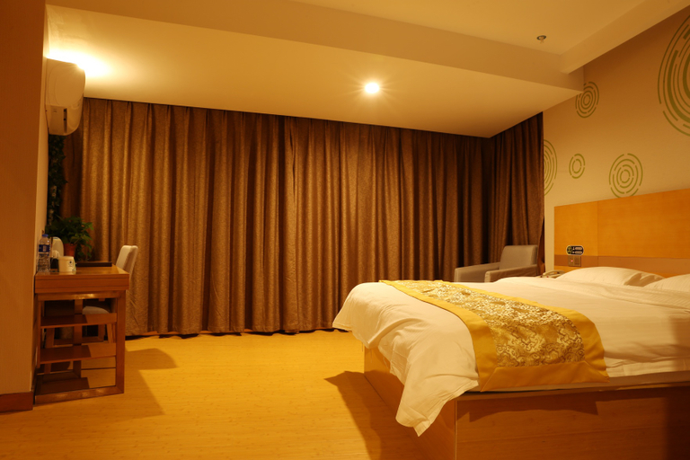 Bedroom 2, Shell Wuxi Jiangyin Wenlin Town Hotel, Wuxi