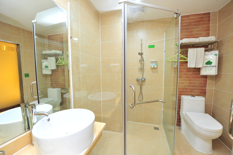 Bathroom, Jintone Hotel Yulin Yuchai Branch, Yulin
