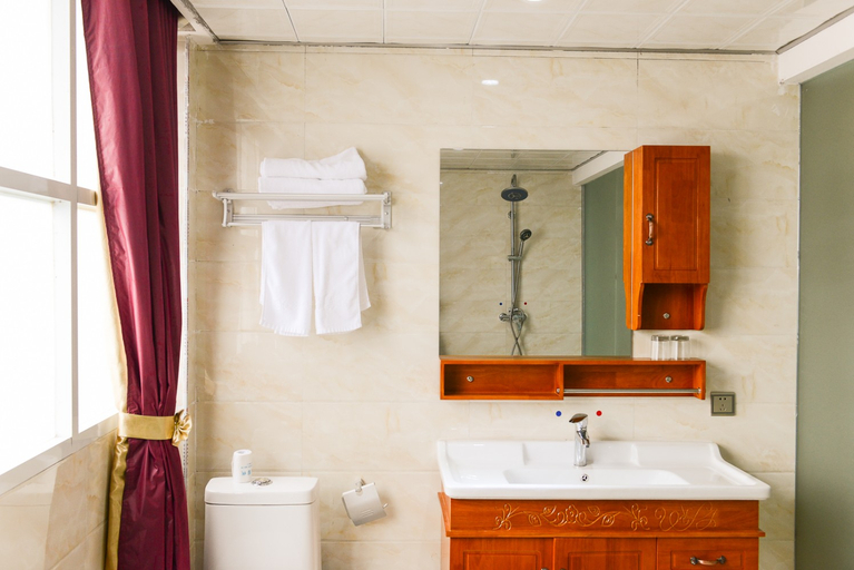 Bathroom 2, 天庭ホテル 景徳鎮(陶渓川文創街区景徳鎮雕塑瓷廠)(景德镇天庭宾馆(陶溪川文创街区雕塑瓷厂店)), Jingdezhen