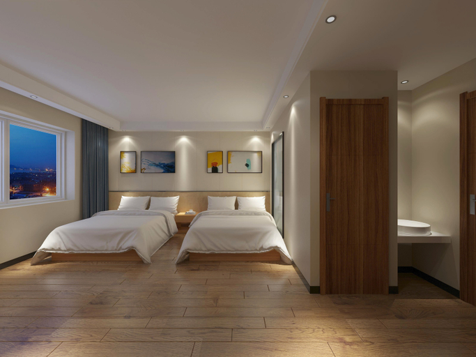 Bedroom 2, RUYI HOTEL, Hegang
