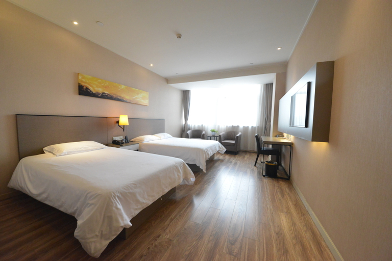 Bedroom 2, Ease Hotel(Heze Guangzhou Road Danyang Road Crossing), Heze