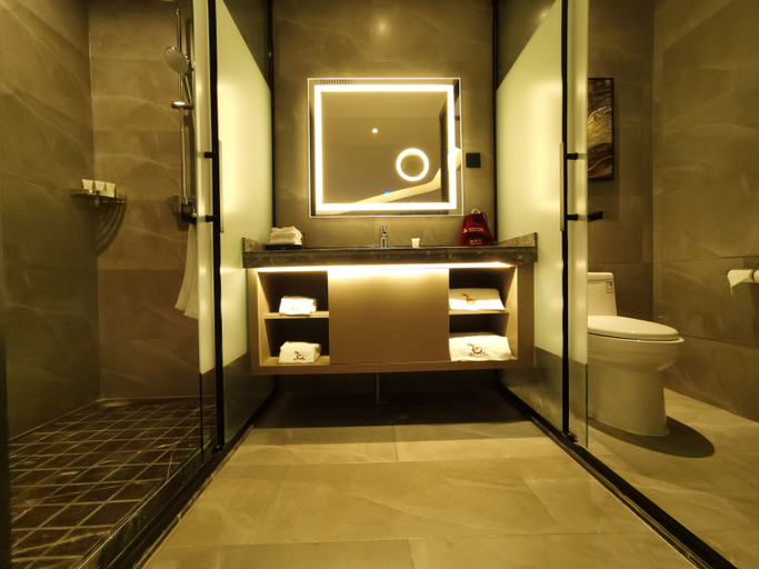 Bathroom 5, GreenTree Eastern Hotel Changge Yiwu City, Xuchang