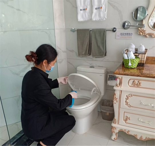 Bathroom 3, Orange Tree Hotel (Emei Music Fountain Gaili), Meishan