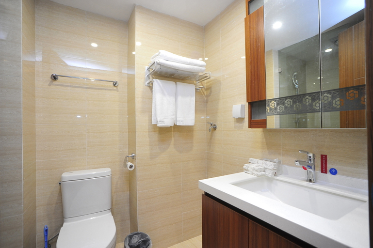 Bathroom, Yinda Holiday Hotel (Kunming Yunda Hospital), Kunming