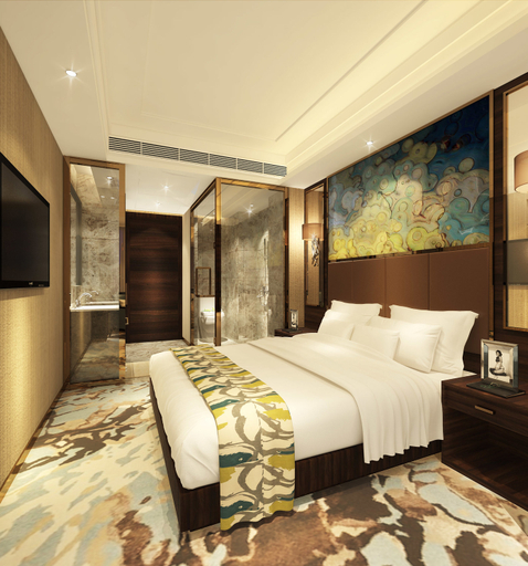 Bedroom 2, Youhao Hotel, Nanchong