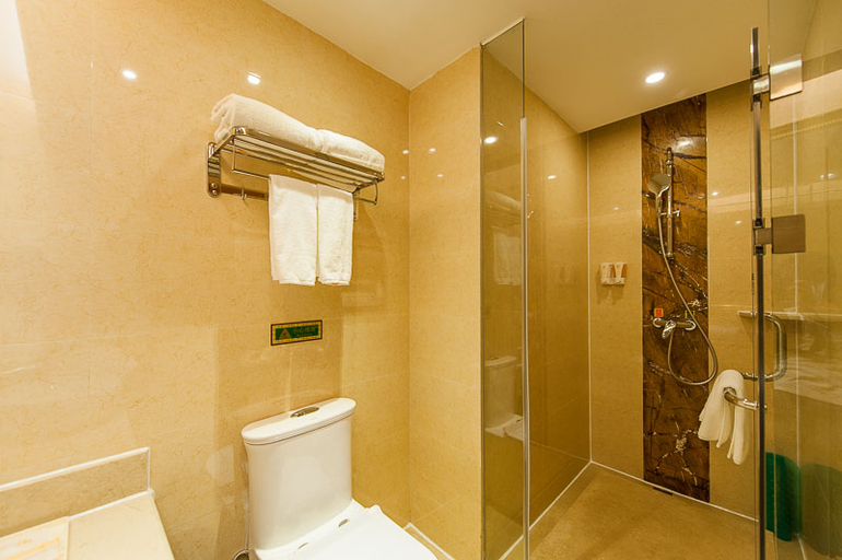 Bathroom 3, Vienna 3 Best Hotel Wuhan Yellow Crane Tower Hubu Alley, Wuhan