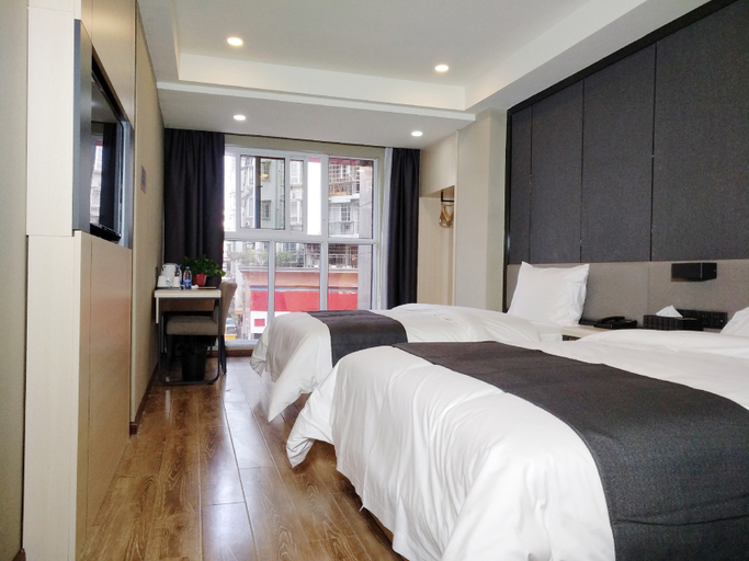 Bedroom 2, Shankee Hotel (Guang'an Yuechi Tianlong Street), Guang'an