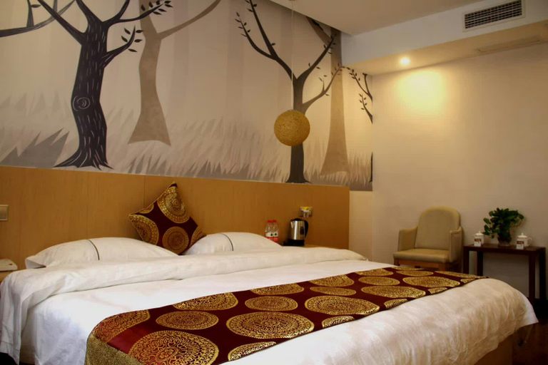 Bedroom, Tianyuan Hotel, Neijiang]]