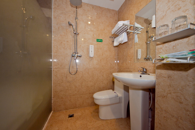Bathroom 3, Junkeju Hotel (Fuzhou North Railway Station Area), Fuzhou