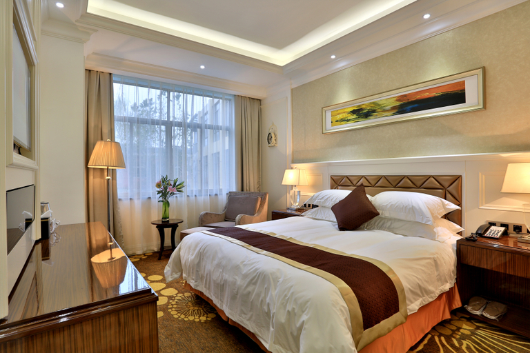 Bedroom 2, 桐郷洲泉ホテル(Zhouquan Hotel), Jiaxing