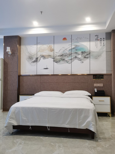 Bedroom 2, He Yue Meng Jing Hotel, Jiujiang