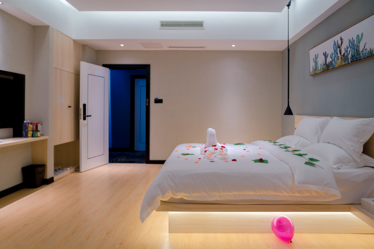 Bedroom 2, Tongren Yunjing Time Hotel, Tongren