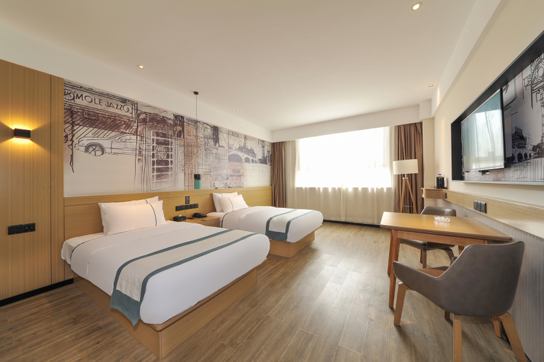Bedroom 2, City Comfort lnn Dayi High-speed Railway Station, Chengdu