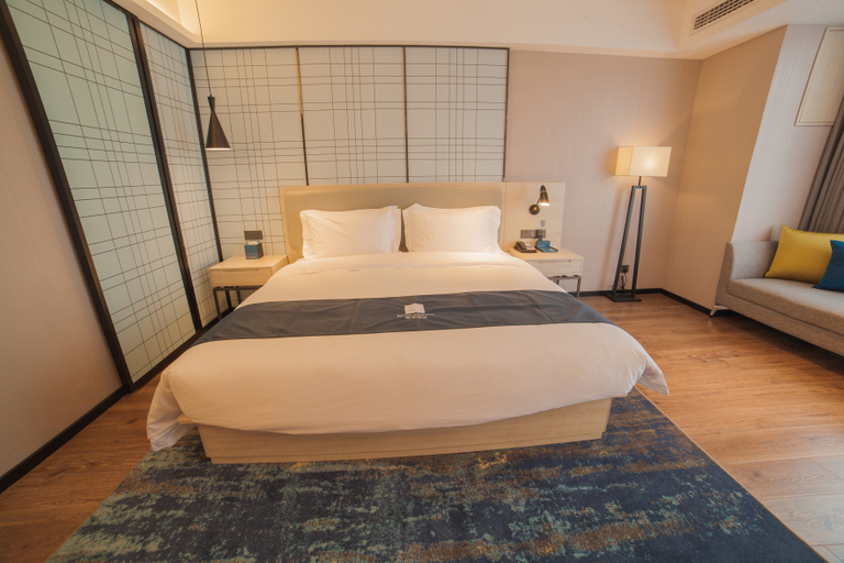 Bedroom 2, Echarm Hotel Shiyan Beijing South Road Hanjiang Normal College, Shiyan